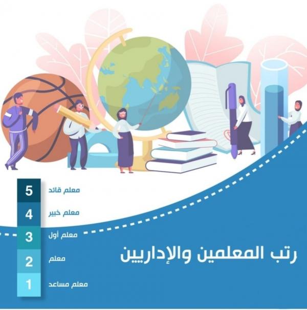 مرايا  تنشر تفاصيل نظام الرتب الجديد في التربية