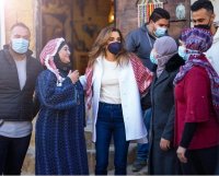 الملكة بعد زيارتها للسلط: فخورة بهمة الشباب واهتمامهم بتراث بلدنا