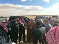الفراية واستيتية يزوران الجفر ويعدان بإيجاد الحلول