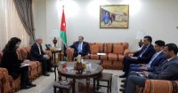 الدغمي يستقبل السفير الكوري
