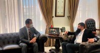 استيتية يعرض أولويات العمل وآفاق التعاون مع السفير الصيني