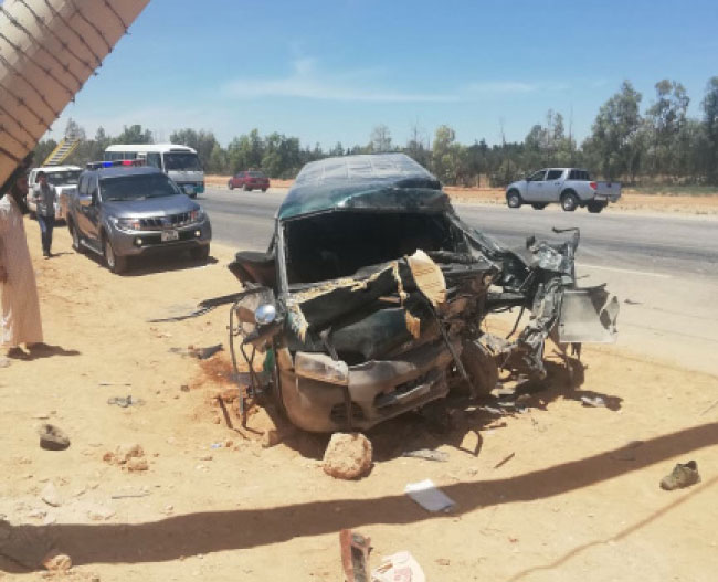 246 حادثا مروريا خلال الـ 24 ساعة الماضية