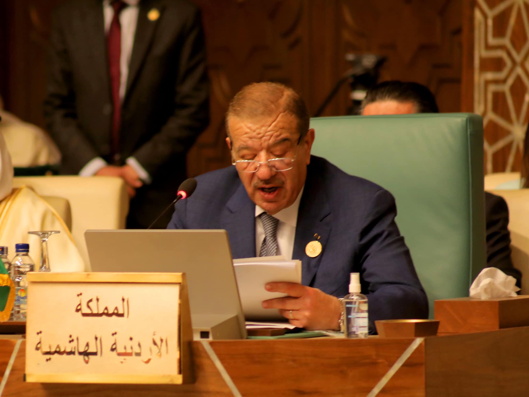 الدغمي يلقي كلمة الأردن في المؤتمر الرابع للبرلمان العربي ورؤساء المجالس والبرلمانات العربية