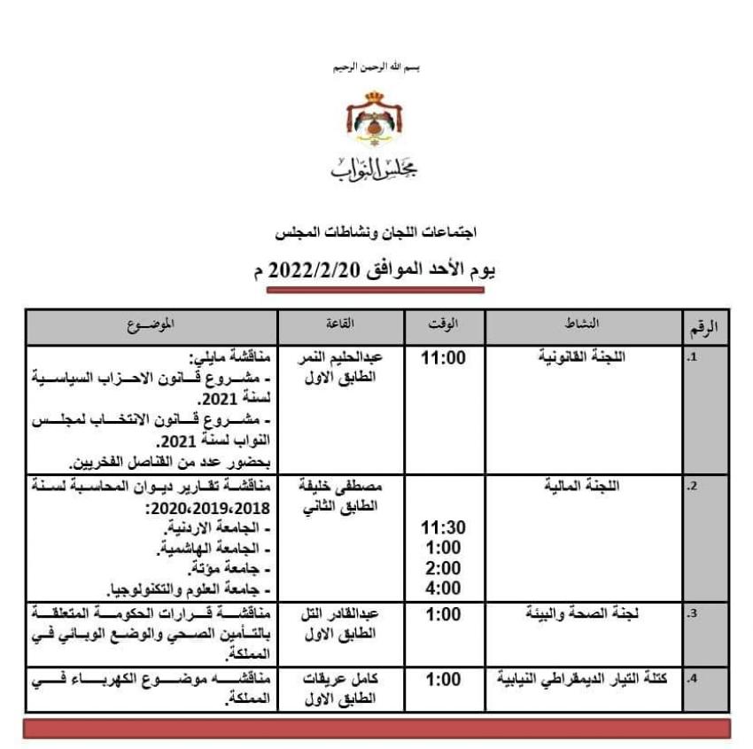 قانونية النواب تواصل مناقشة "الأحزاب والانتخاب"