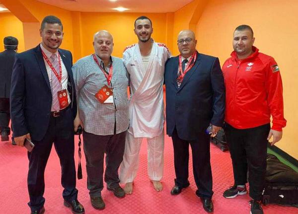 المصاروة يحصد برونزية لمنتخب الكراتيه في الدوري العالمي