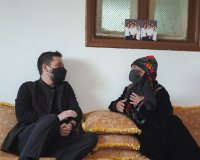 ولي العهد يلبي دعوة الحاجة حمدة الزيود (صور وفيديو)