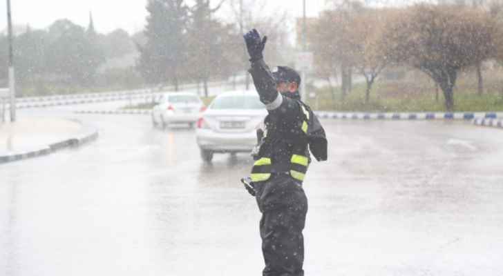 الأمن يحذر من المنخفض الجوي المتوقع الخميس