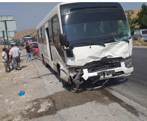 اصابة( ٢٢) شخص اثر حادث تدهور في محافظة جرش