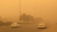 الأمن يحذر من الغبار وتدني مدى الرؤية