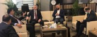 وزير الزراعة يلتقي السفير المولدوفي المعتمد وغير المقيم في المملكة