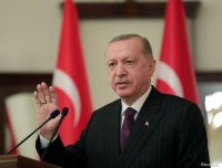 اردوغان يعلن استقباله الرئيس الصهيوني غدا الاربعاء