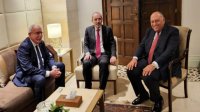 وزراء خارجية الأردن ومصر وفلسطين يتابعون مخرجات القمة الثلاثية