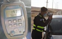 ضبط مركبات تسير بسرعات عالية على الصحراوي وشارع الـ100