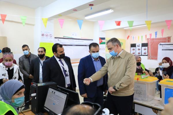 لا عوائق في سير العملية الانتخابية بمأدبا