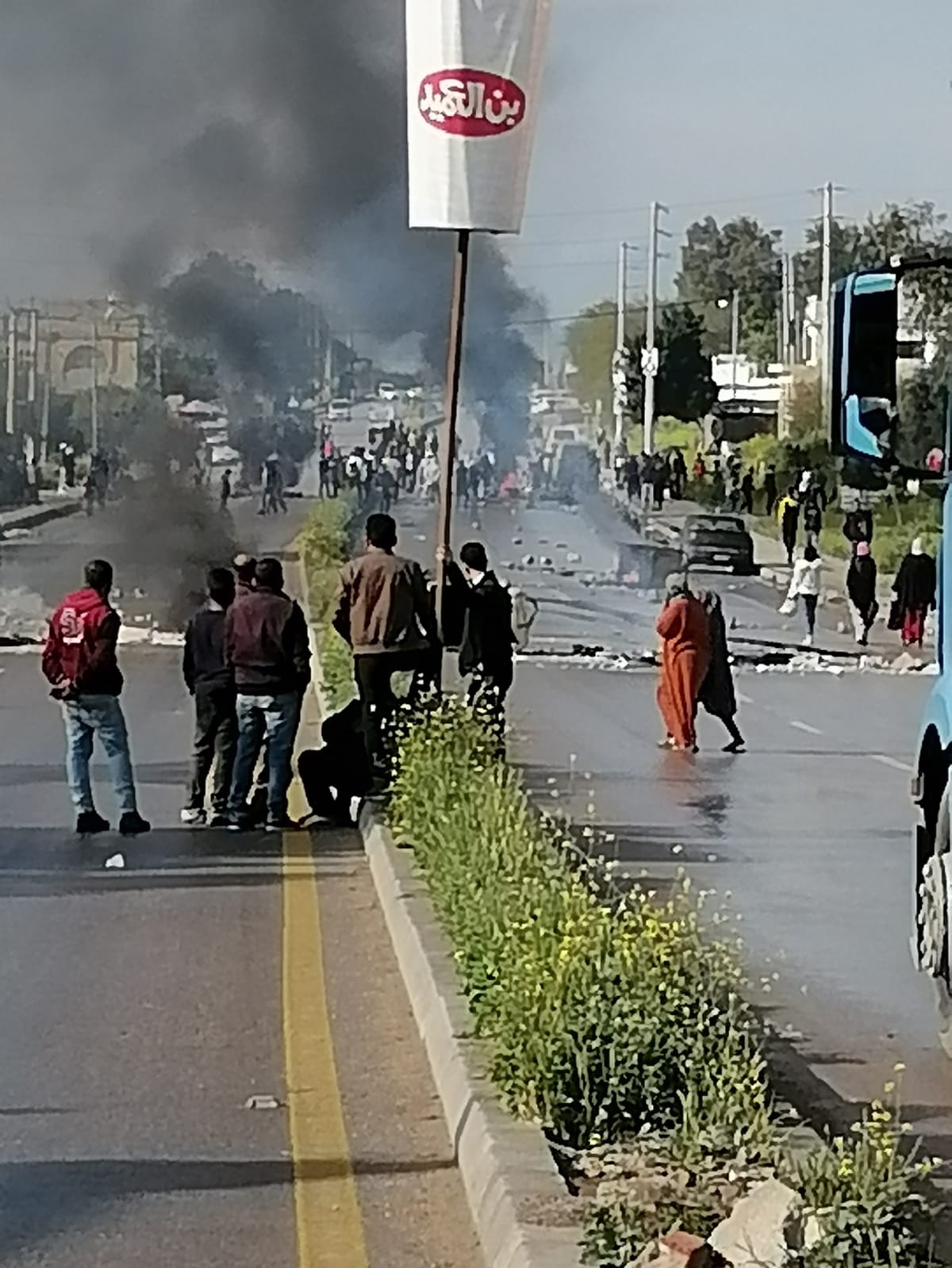 الغور الشمالي.. أعمال شغب احتجاجا على نتائج الانتخابات(صور)