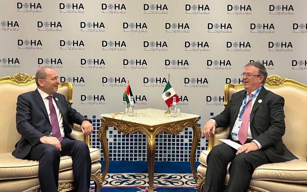 الصفدي يلتقي ميقاتي وابن فرحان ولعمامرة وإبرارد