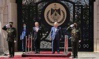 الملك يصل رام الله للقاء عباس