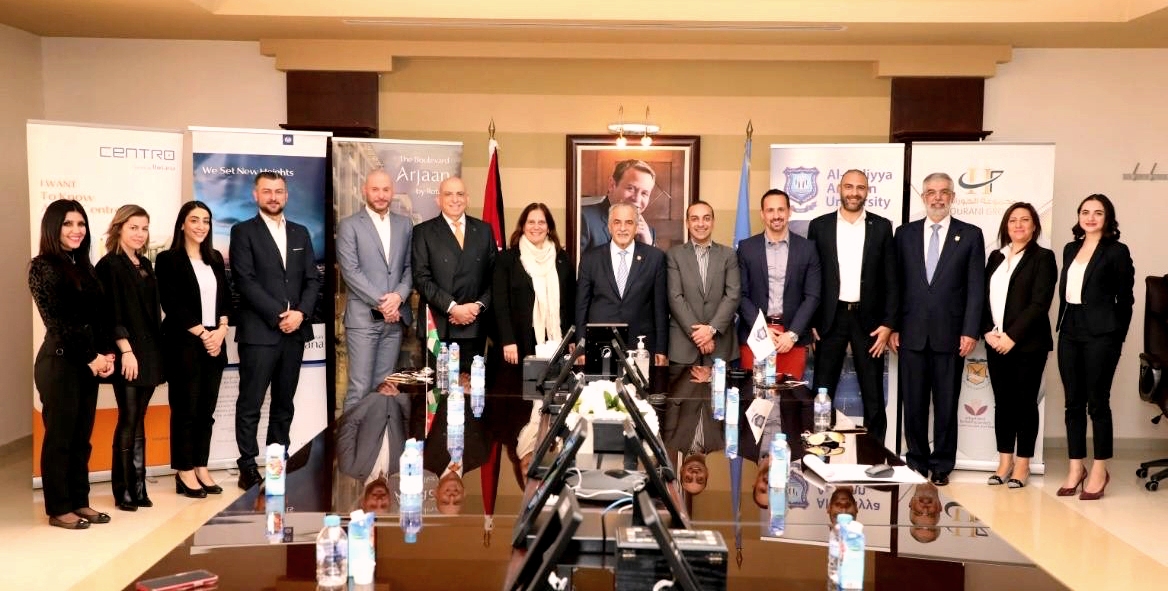 اتفاقية بين عمان الأهلية وفنادق مجموعة روتانا لتدريب طلبة تخصص إدارة الضيافة وفنون الطهي 