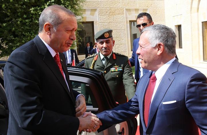 تلبية لدعوة من الملك.. أردوغان يزور الأردن