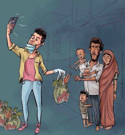 ما حكم تصوير الوجبات والمساعدات للايتام والفقراء؟ الافتاء تجيب...