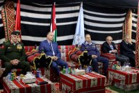 الأمير فيصل يشارك مرتبات سلاح الجو الملكي مأدبة الإفطار