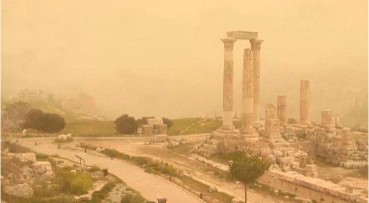 الاردن: ارتفاع على الحرارة الاثنين وانخفاضها الثلاثاء