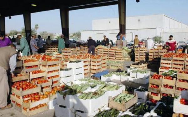 اسعار الخضار والفواكه في السوق المركزي الاربعاء