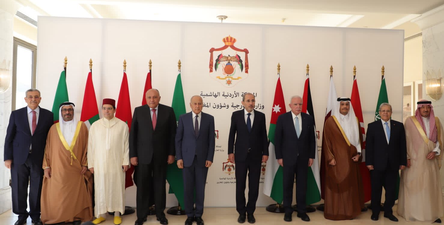 البيان المشترك للجنة الوزارية العربية (نص)