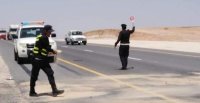 ضبط مركبة شحن محملة بـ 19 راكبا في الصندوق الخلفي