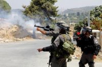 إصابة 14 فلسطينيا برصاص قوات الاحتلال شرق نابلس