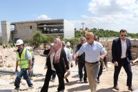 وزير الاستثمار يزور المنطقة التنموية في محافظة عجلون (صور)