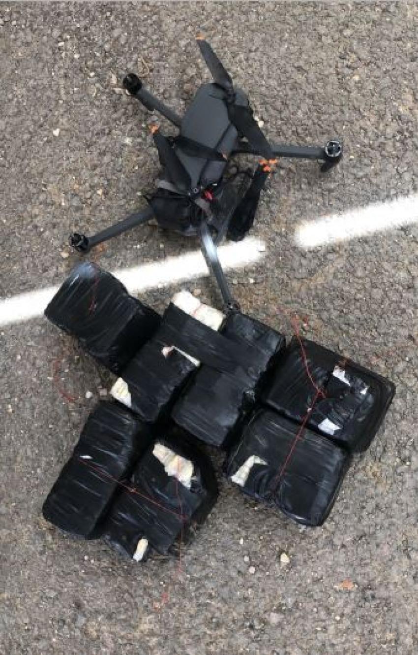 الجيش يحبط محاولة تهريب مخدرات بطائرة مسيرة قادمة من سوريا