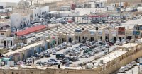 استكمال تجهيز قاعة انتظار العملاء في المنطقة الحرة الزرقاء