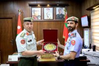 وفد عسكري إماراتي يزور مديرية الإعلام العسكري