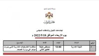 ادارية النواب تناقش تشكيلات وتنقلات الصحة