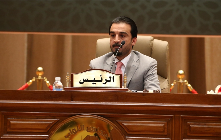 رئيس مجلس النواب العراقي يرفض ذكر “دولة إسرائيل” في بيان الاتحاد البرلماني العربي (فيديو)