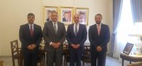 العضايلة يستقبل موفد الرئيس المصري لنقل التهاني بعيد الاستقلال