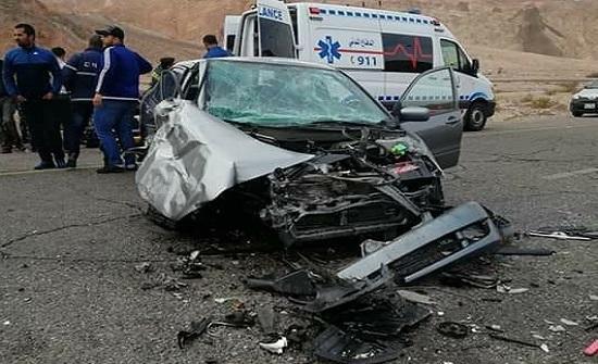 وفاة و 12 إصابة بحادث سير على طريق بغداد بالمفرق