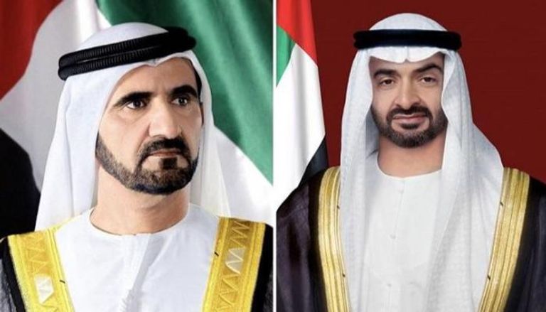 رئيس الإمارت ونائبه يعزيان عاهل الأردن في وفاة والد الملكة رانيا