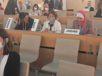 أمين عام وزارة الصحة تُلقي بيان دول إقليم شرق المتوسط حول الأمراض غير السارية في جنيف