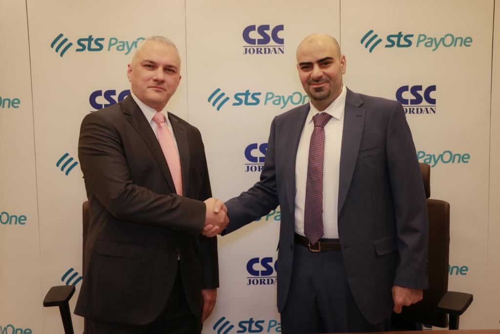 CSC الأردن تختار شركة STS PayOne كشريك لتقديم خدمات الدفع الرقمي
