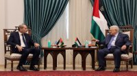 الرئيس الفلسطيني يستقبل وزير الخارجية في رام الله