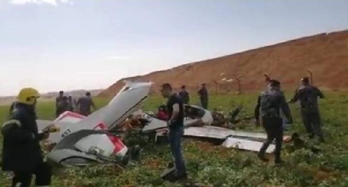 أنباء عن سقوط طائرة شراعية في اربد.. وانباء عن اصابات(فيديو)