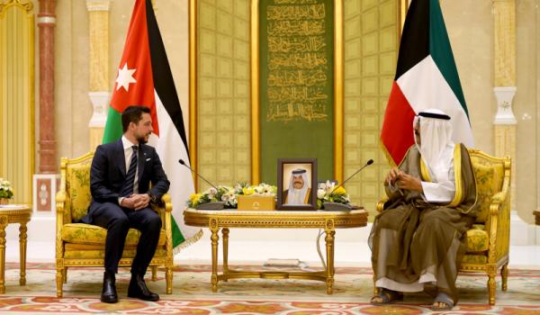 ولي العهد يجري مباحثات مع ولي عهد دولة الكويت