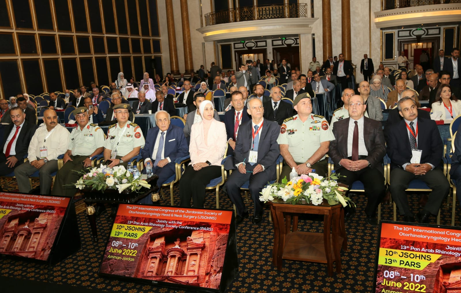 انطلاق فعاليات المؤتمر الدولي الاردني العاشر للانف والاذن والحنجرة