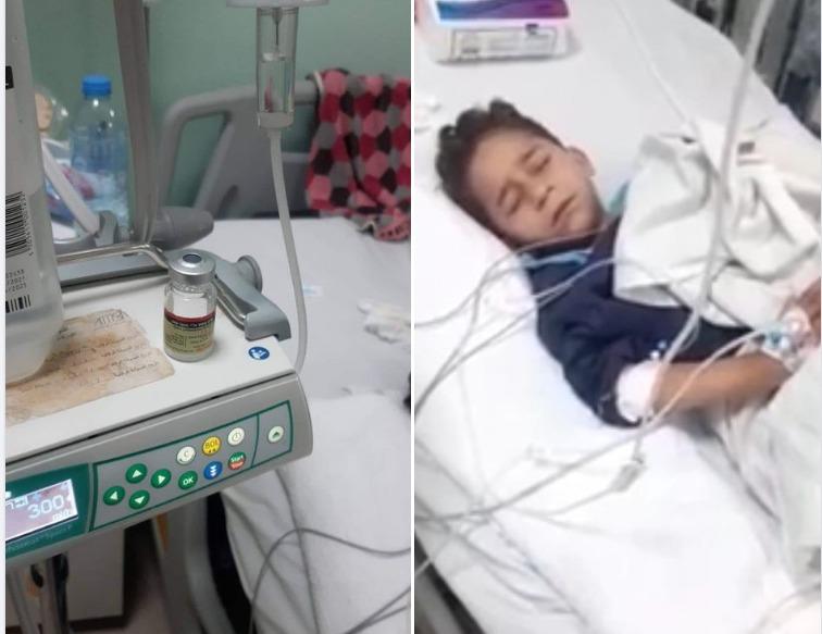 طفل أردني لدغته أفعى فلسطين يغادر المستشفى.. وهذا ما فعله بعد خروجه - شاهد