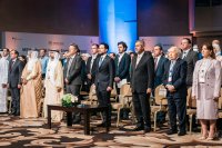 ولي العهد يفتتح مؤتمر حوار مستقبل الطاقة في البحر الميت (صور)