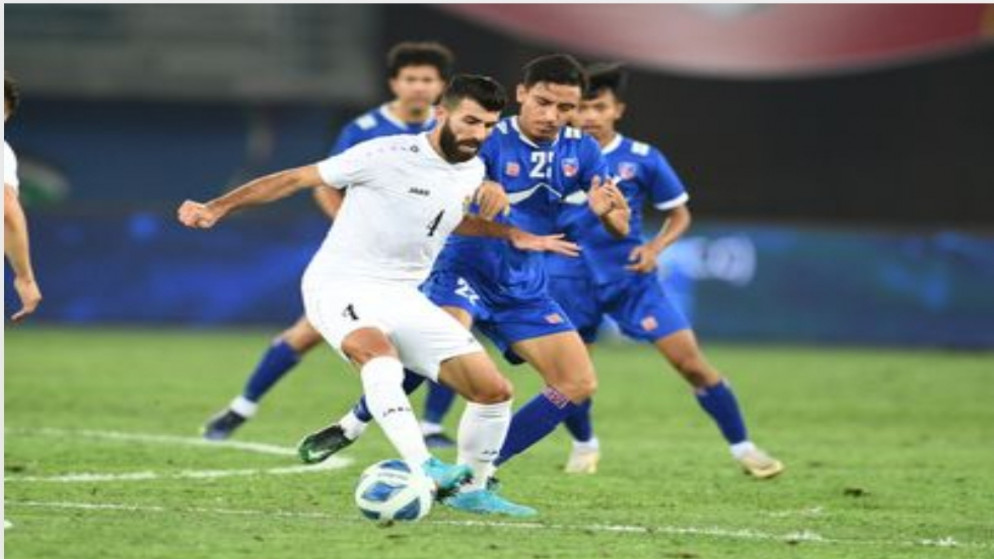 المنتخب الوطني يفوز على نيبال 2-0 في التصفيات المؤهلة إلى كأس آسيا 2023