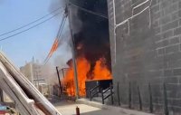 كهرباء اربد: حريق "كرفان" وليس انفجار محول