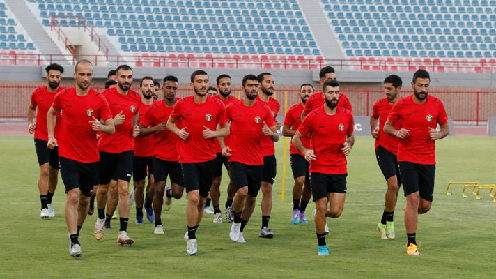 النشامى ينهي تحضيراته للقاء الكويت
